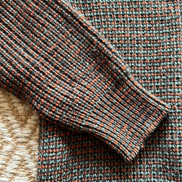 Vintage sweater brown and gray - Picture 9 of 10